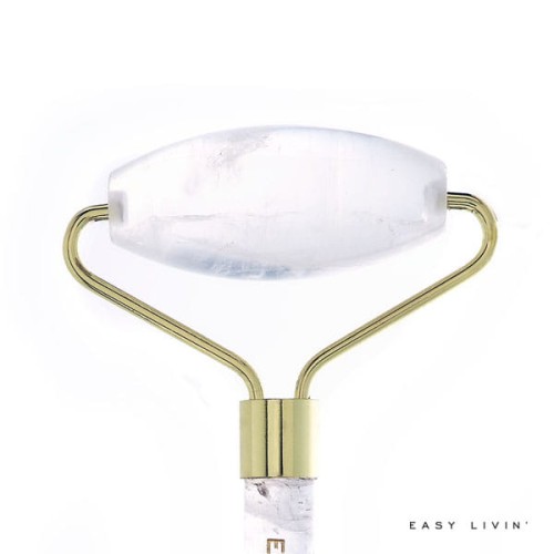 Roller Easy Livin do masażu twarzy z  kryształu górskiego