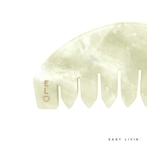 Jasnozielony grzebień z jadeitu Easy Livin