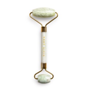 Wałeczek / Roller do masażu twarzy z jadeitu